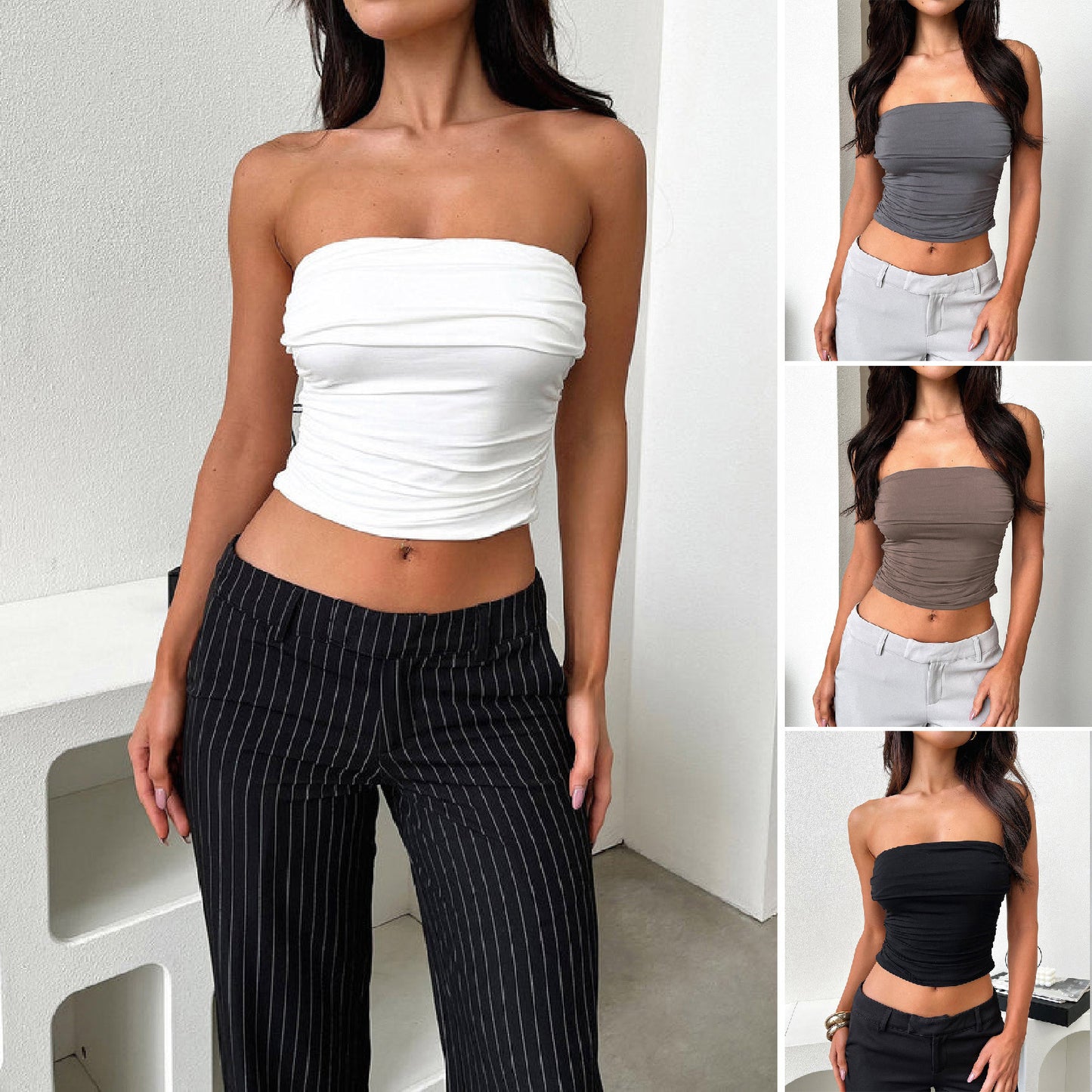 Women's Tight Short Shipment Tube Top