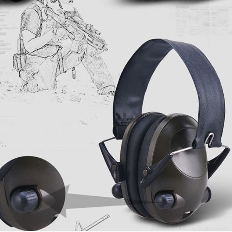 Military Pickup And Anti-noise Tactical Adjustable Earphones