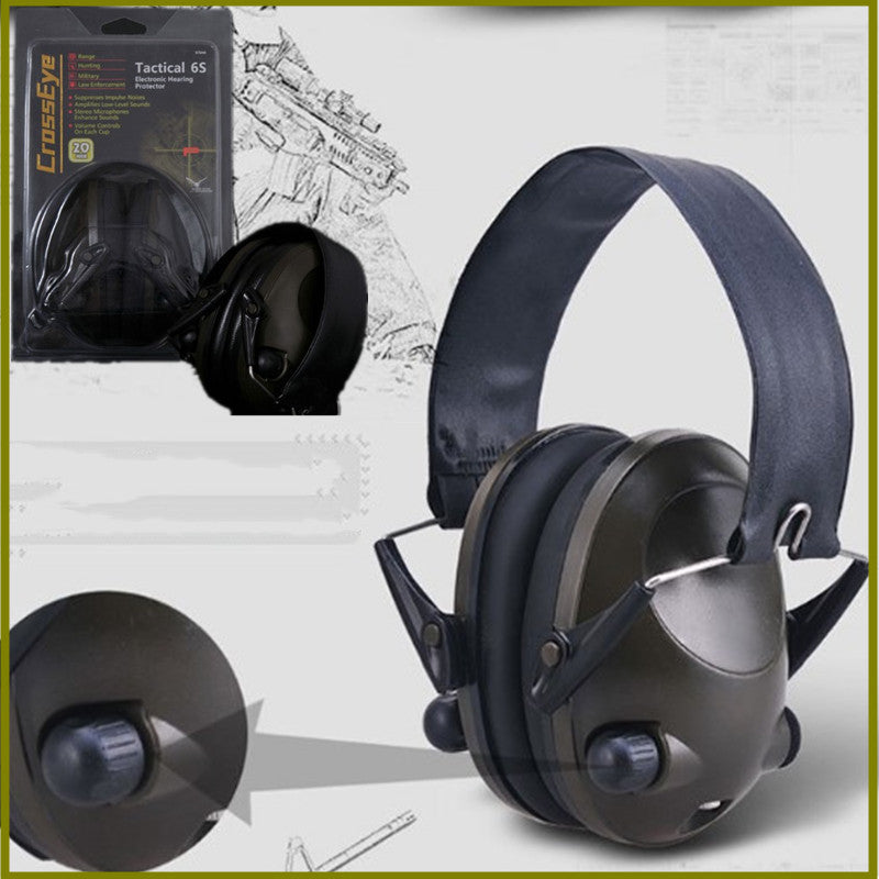 Military Pickup And Anti-noise Tactical Adjustable Earphones