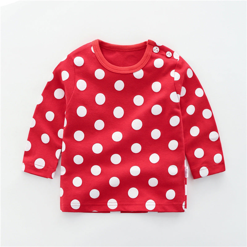 Baby Girl Children's Clothing Cotton Long Sleeves