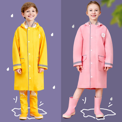 Boy Rain Gear Kindergarten Girl Rain Poncho