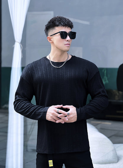 Men's Fitness Sportswear Long Sleeved T-shirt