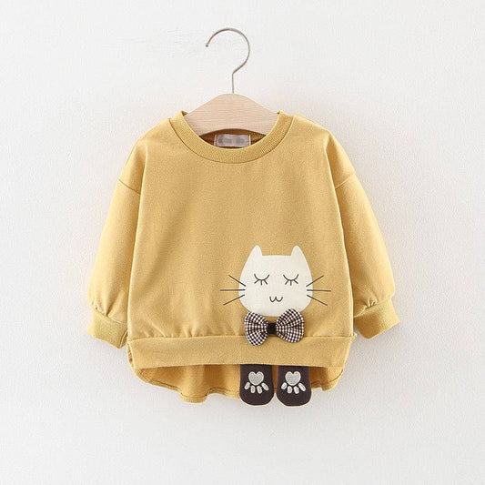 Sweater Spring Autumn Children's Cartoon Long Sleeve Shirt