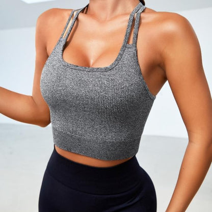 Push-up Beauty Back High Elastic Fitness Vest For Women