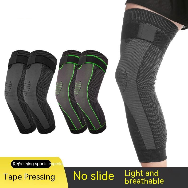 Large Calf Pressure Lengthened Knee Pad