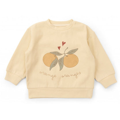 Sweat-shirt en coton imprimé mignon pour enfants, haut souple pour bébé