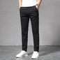 Summer Thin Slim Straight Pants Men's Korean Style