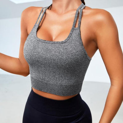 Push-up Beauty Back High Elastic Fitness Vest For Women