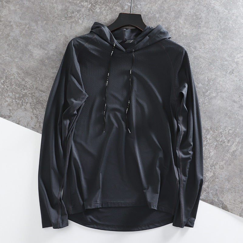 Loose Hooded Sweater Long Sleeve T-shirt