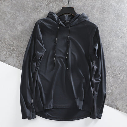 Loose Hooded Sweater Long Sleeve T-shirt