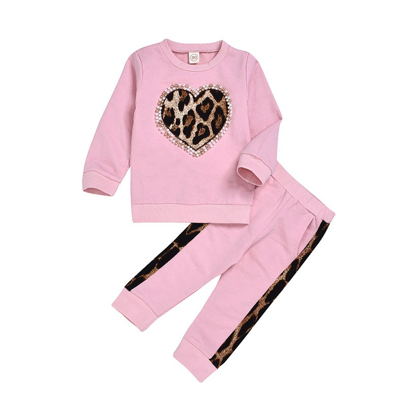 Children's Autumn And Winter Sweater Suit