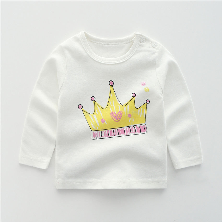 Baby Girl Children's Clothing Cotton Long Sleeves