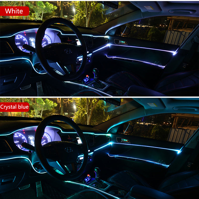 Car Led Strip Light For Neon Party Decoration Light Bicycle Dance Lamp 12V Waterproof USB Strips Lamps