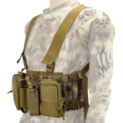 Gilet tactique multifonctionnel de bandeau tactique de ventilateur militaire extérieur