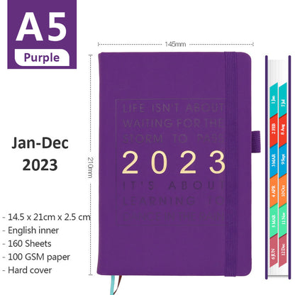 Agenda Book English Inside
