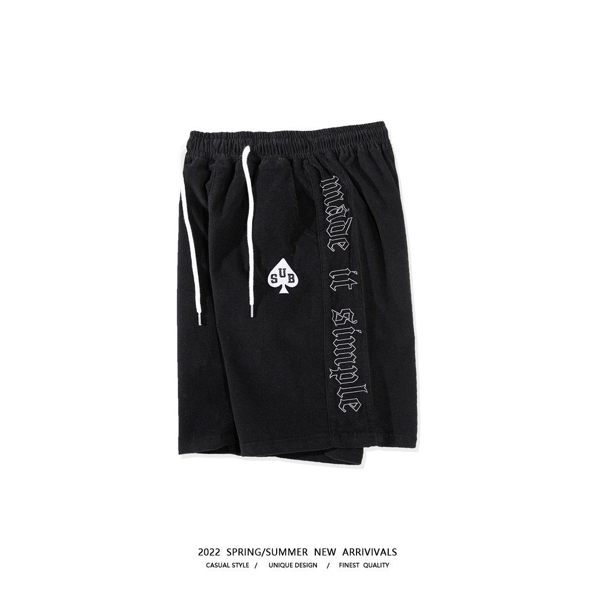 Street Hip-hop Stitching Sports Shorts Men