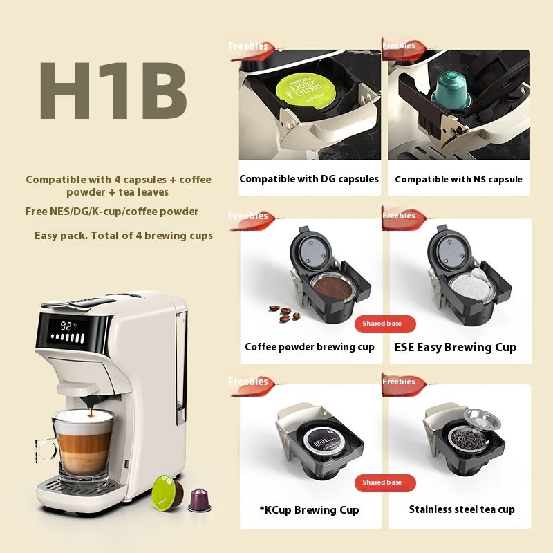 Coffee Machine Integrated Hot And Cold Dual Temperature Espresso Small Household