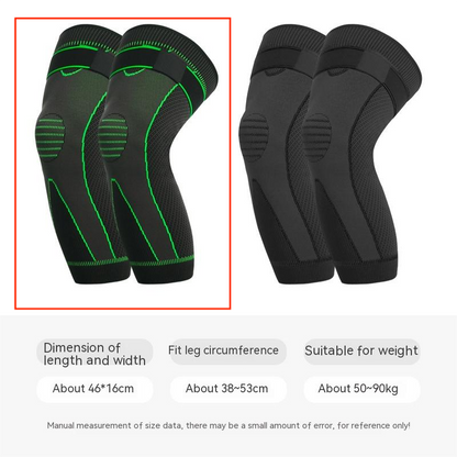 Large Calf Pressure Lengthened Knee Pad