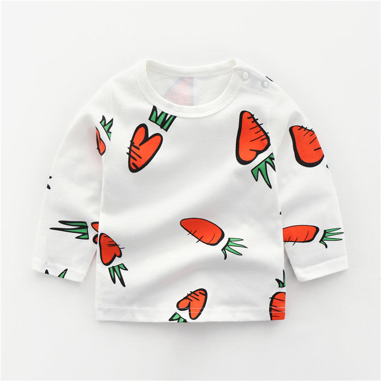 Baby Girl Children's Clothing Cotton Long Sleeves