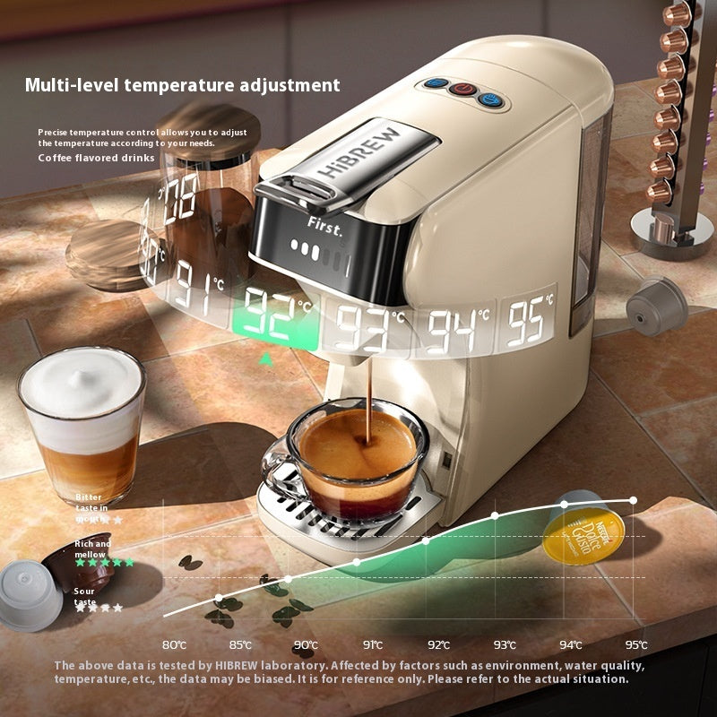 Coffee Machine Integrated Hot And Cold Dual Temperature Espresso Small Household