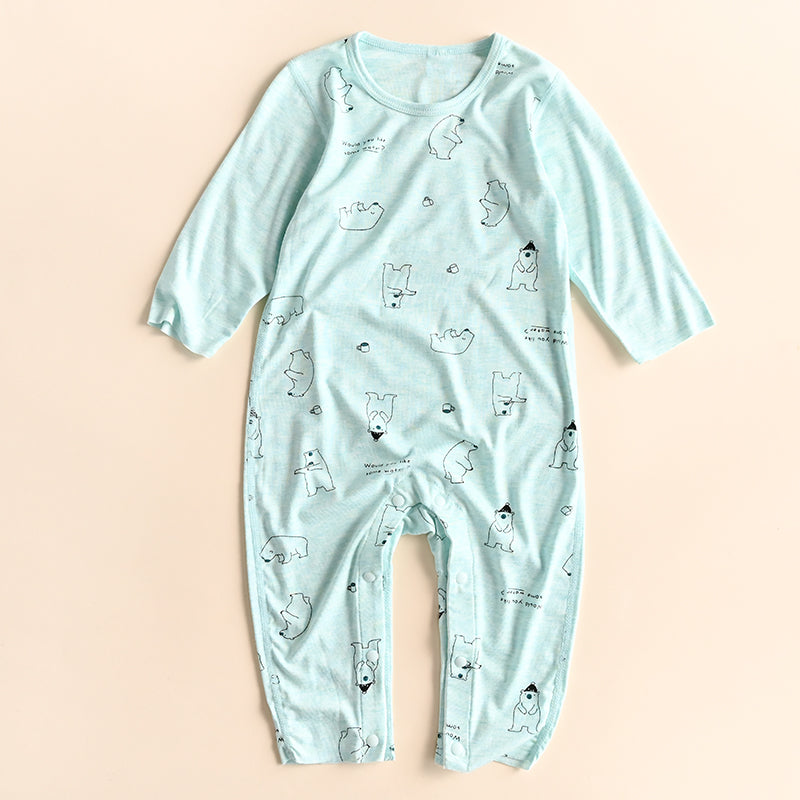 Long Sleeved Romper For Infants And Toddlers