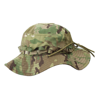 Chapeau de Camouflage tactique de l'armée, chapeau de soleil de pêche à bord rond