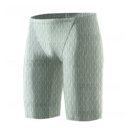 Men's Swimming Trunks Breathable Ice Silk Feeling Quick-dry Pants Swimming Equipment Summer 3D Printing Crafts