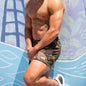 Muscle Workout Brothers Men's Terry Leisure Training Shorts