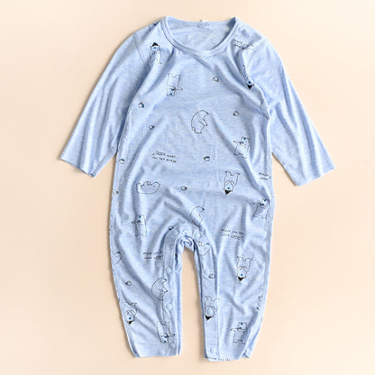 Long Sleeved Romper For Infants And Toddlers