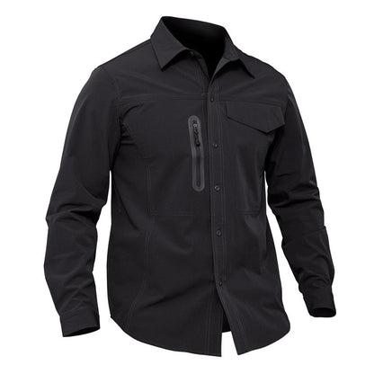 Tactical Shirt Outdoor Quick Dry Men Stretch