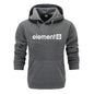 Printed Sports Hooded Pullover Casual Men's Sweater