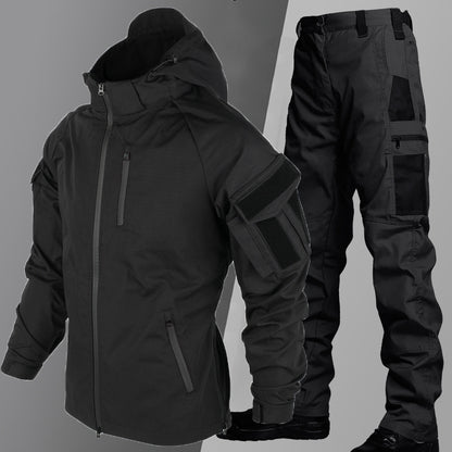 Soft Shell Jacket Suit Tactical Men's