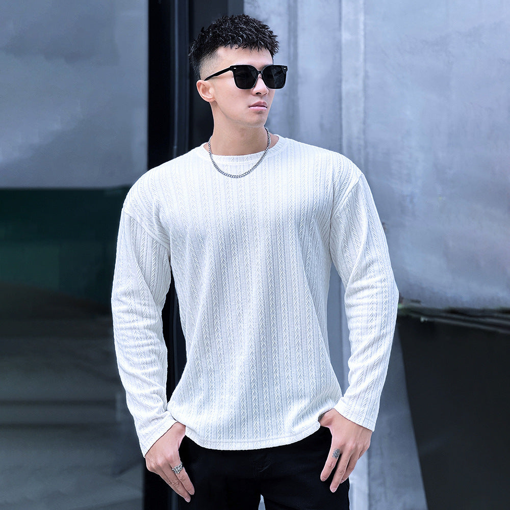 Men's Fitness Sportswear Long Sleeved T-shirt