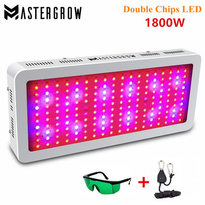 Full Spectrum 300/600/800/900/1000/1200/1800/2000W LED Grow Light 410-730nm for Indoor Plants and Flower Greenhouse Grow Tent