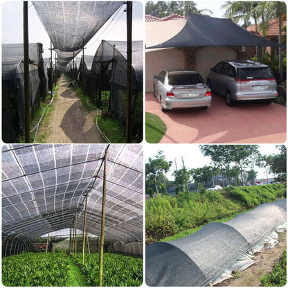 Black 4 Pin Anti-UV HDPE Shading Net Greenhouse Succulent Flower Plant Garden Sunshade Net Swimming Pool Cover Shading Rate 60%