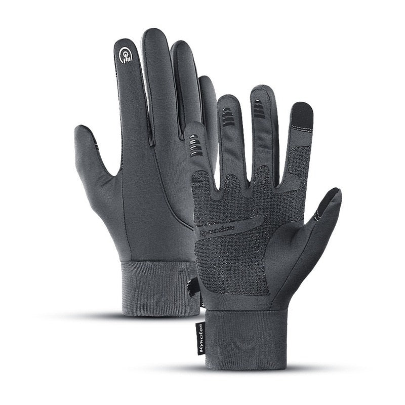 Winter Gloves Waterproof Warm Thermal Fleece Gloves Antislip Touch Screen Outdoor Sports